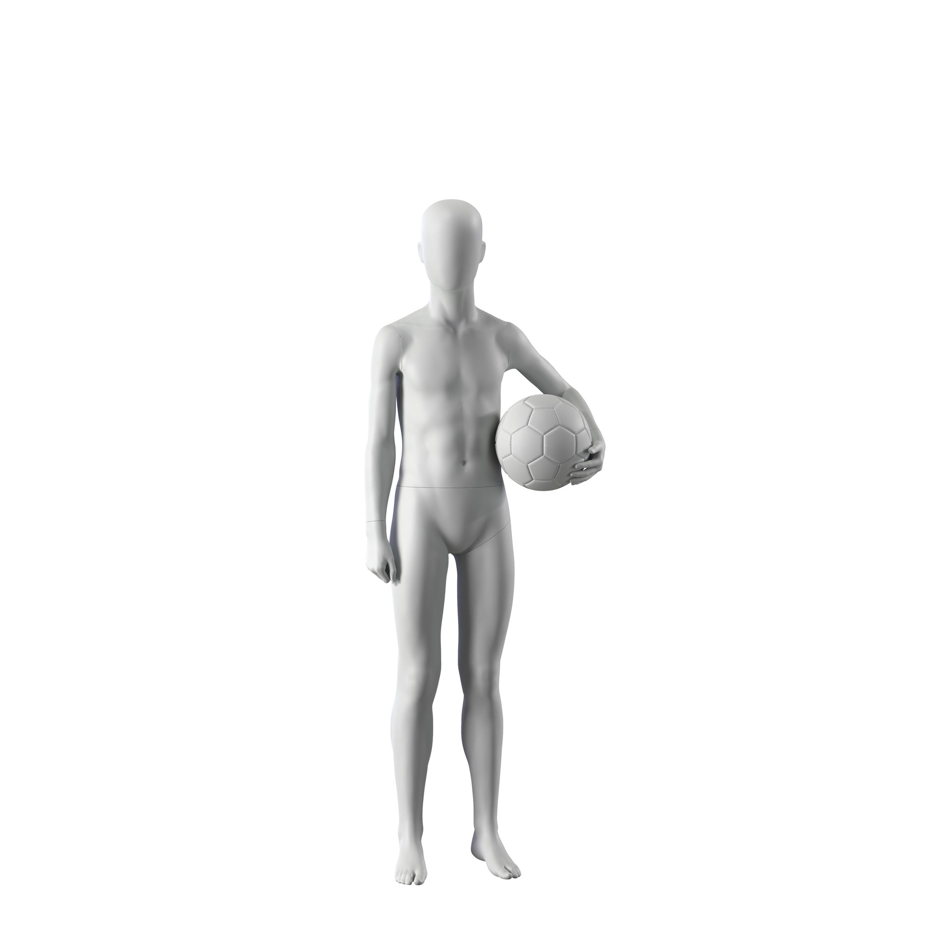 BINK - Sport mannequin, child, grey, 12 year, standing pose 606