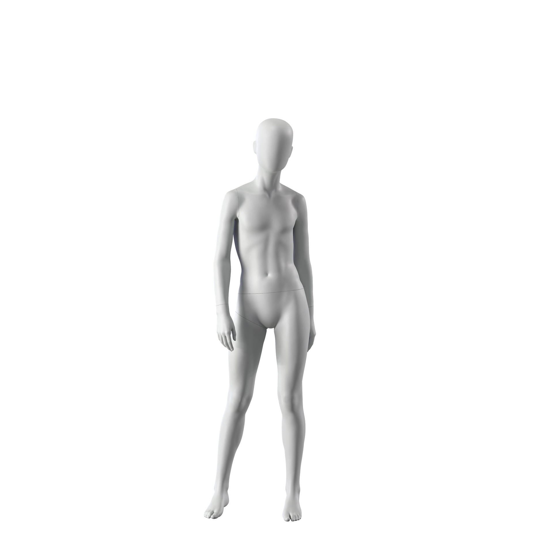 BINK - Sport mannequin, child, grey, 12 year, standing pose 607