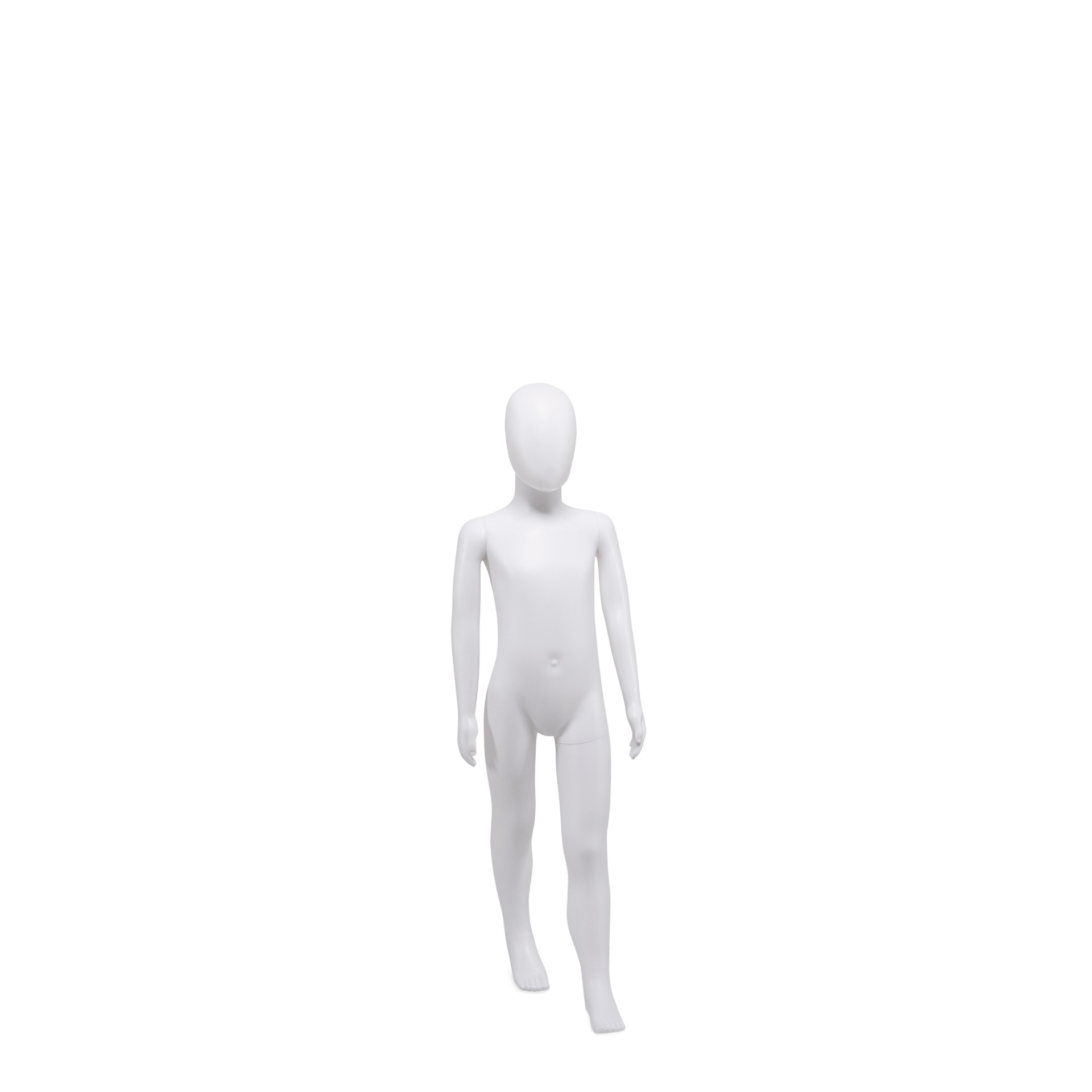 BINK - Cheap mannequin, child, 5 year, detachable head, white mat colour, standing pose 22BN