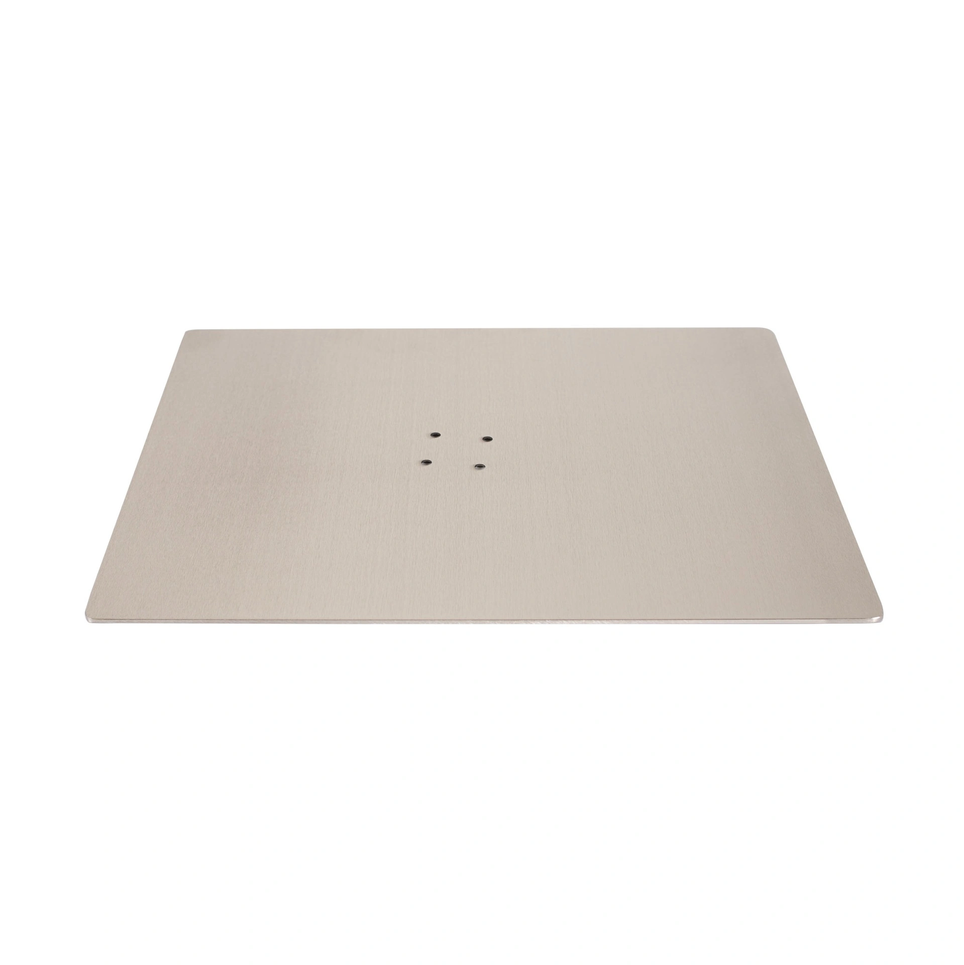 BINK - Socle rectangulaire pour une tige au dos, In Shape, mannequin d'étalage adulte, RVS