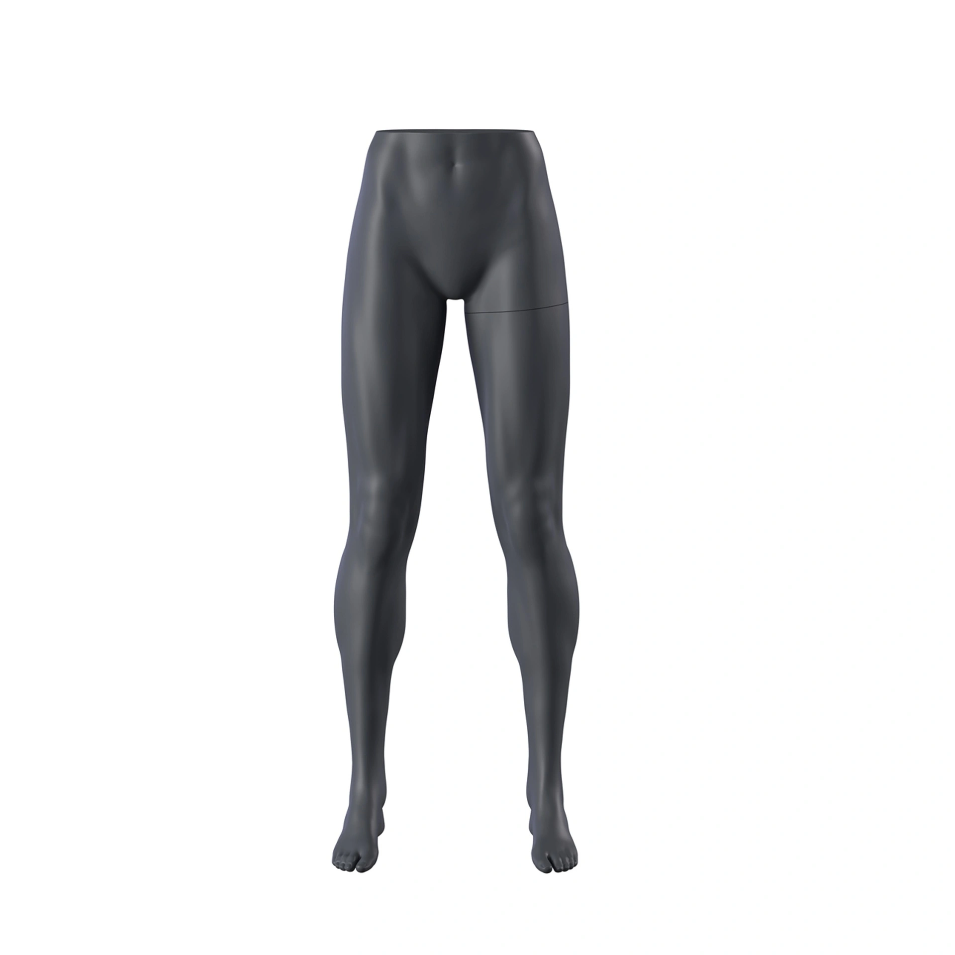 Female trousers display, standing, FRP, graphite grey, pose 199