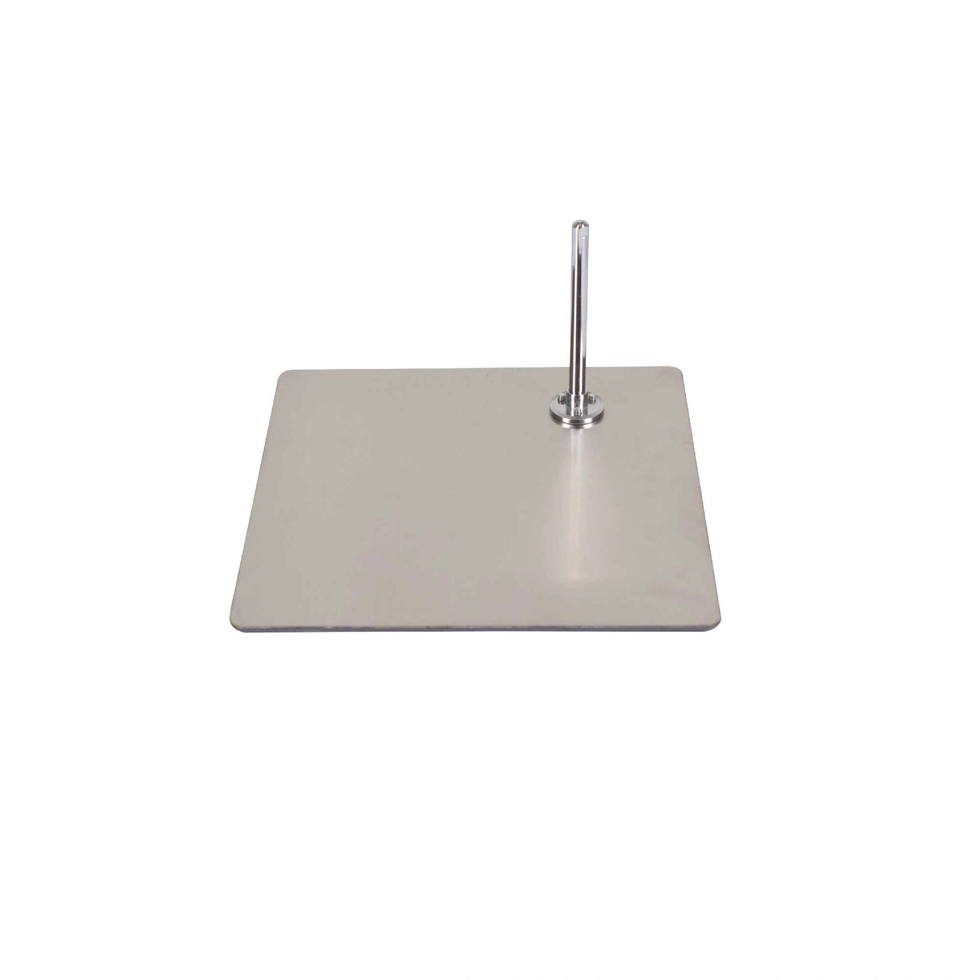 BINK - Base carrée pour mannequin de vitrine enfant acier nickel brossé