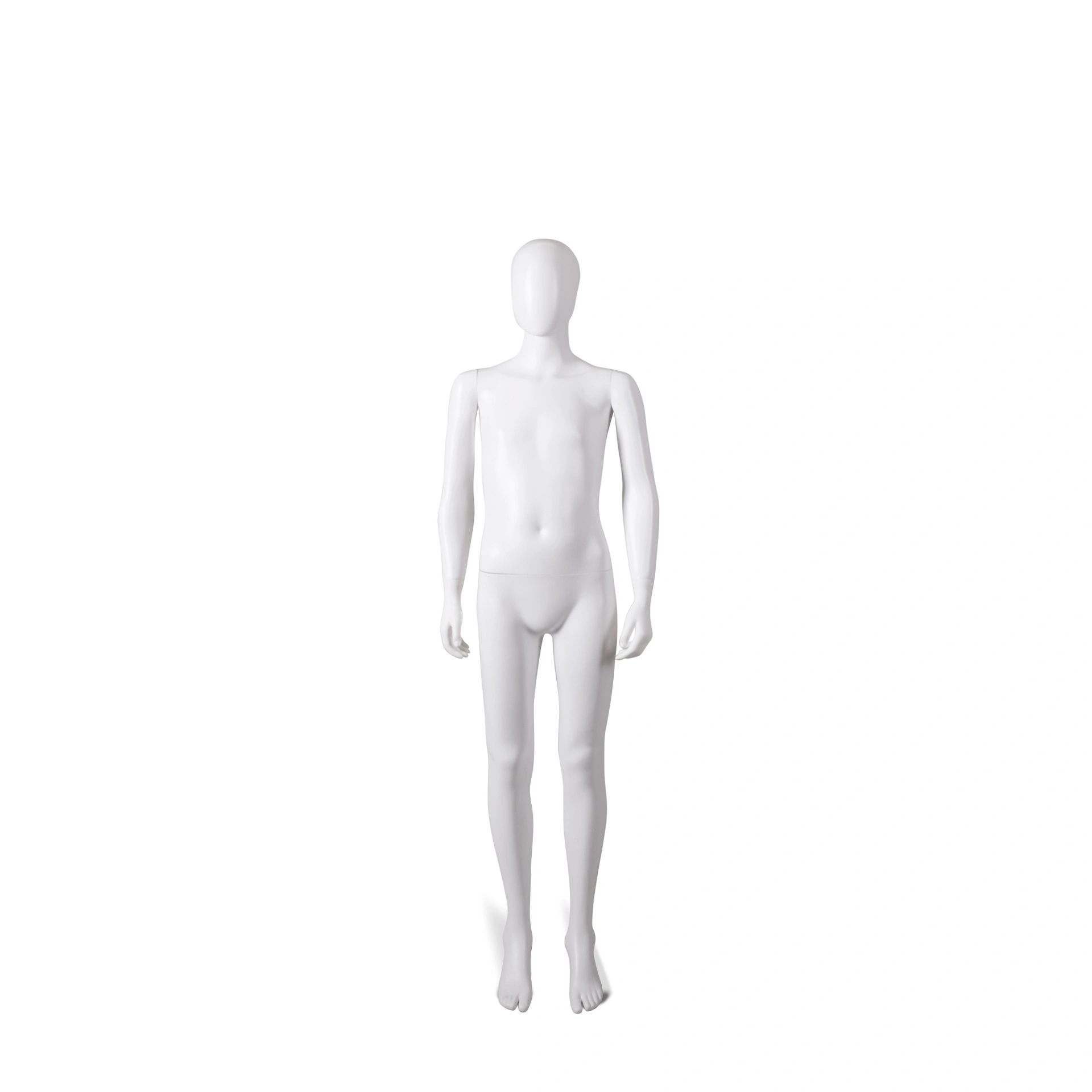 BINK - For rent child mannequin, 12 year, abstract head, white 