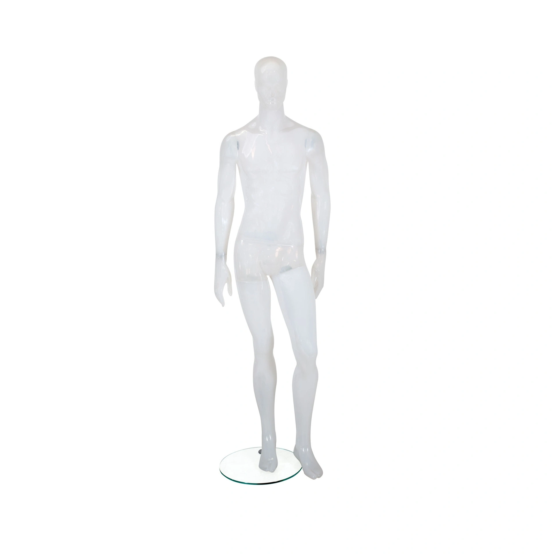 BINK - Mannequin homme, plastique recyclé, blanc