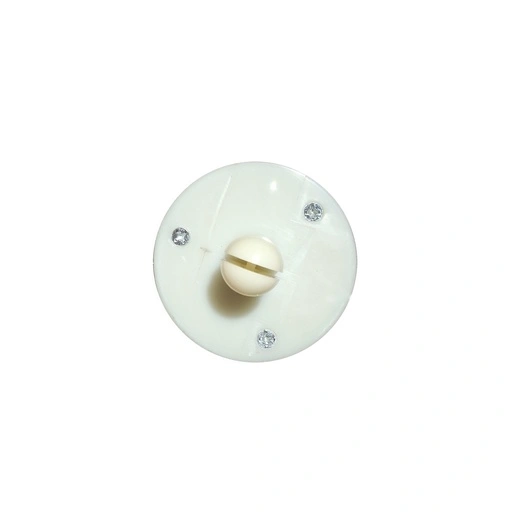 Head fitting, plastic, white