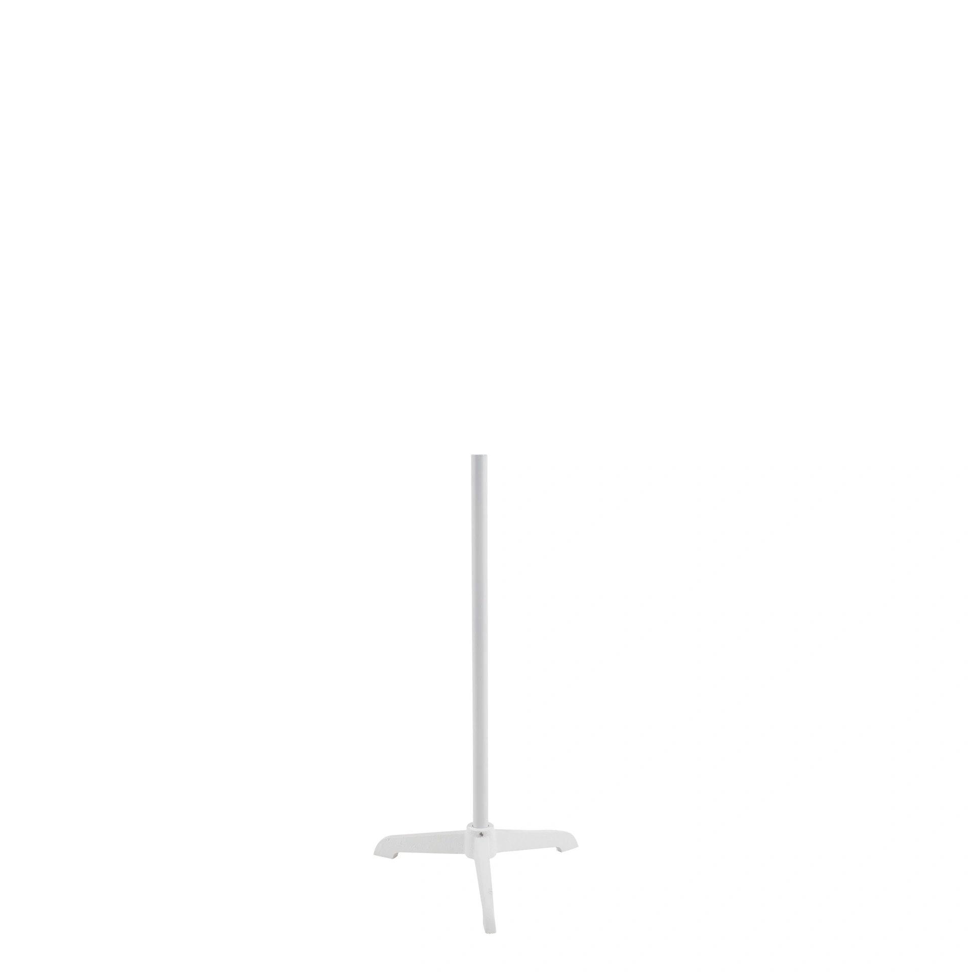 BINK - Bust stand with central connection, for child bust 0-6 years, 55 cm, tripod, white