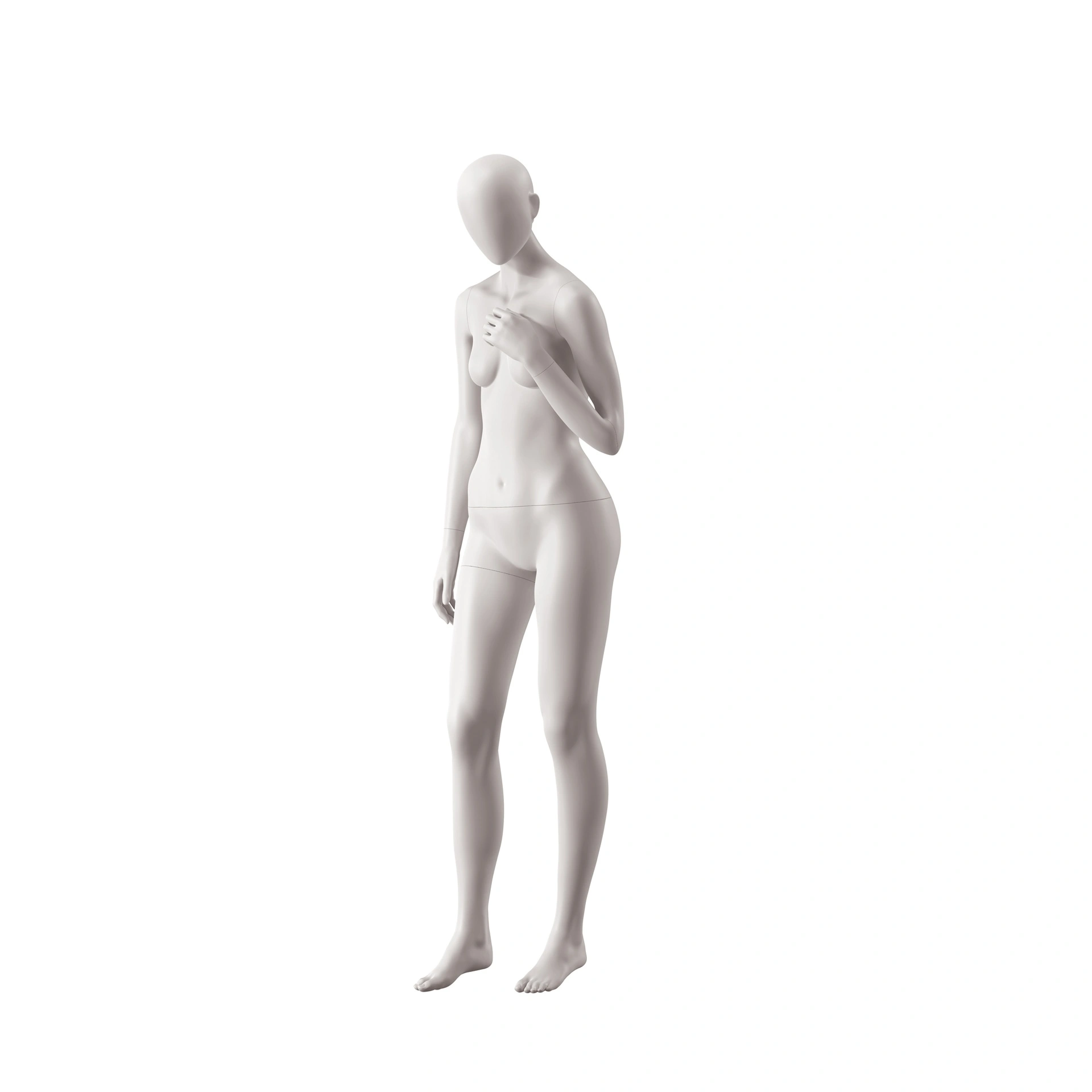 BINK - Female mannequin, collection NXT - gen Z, colour light grey, standing pose 007