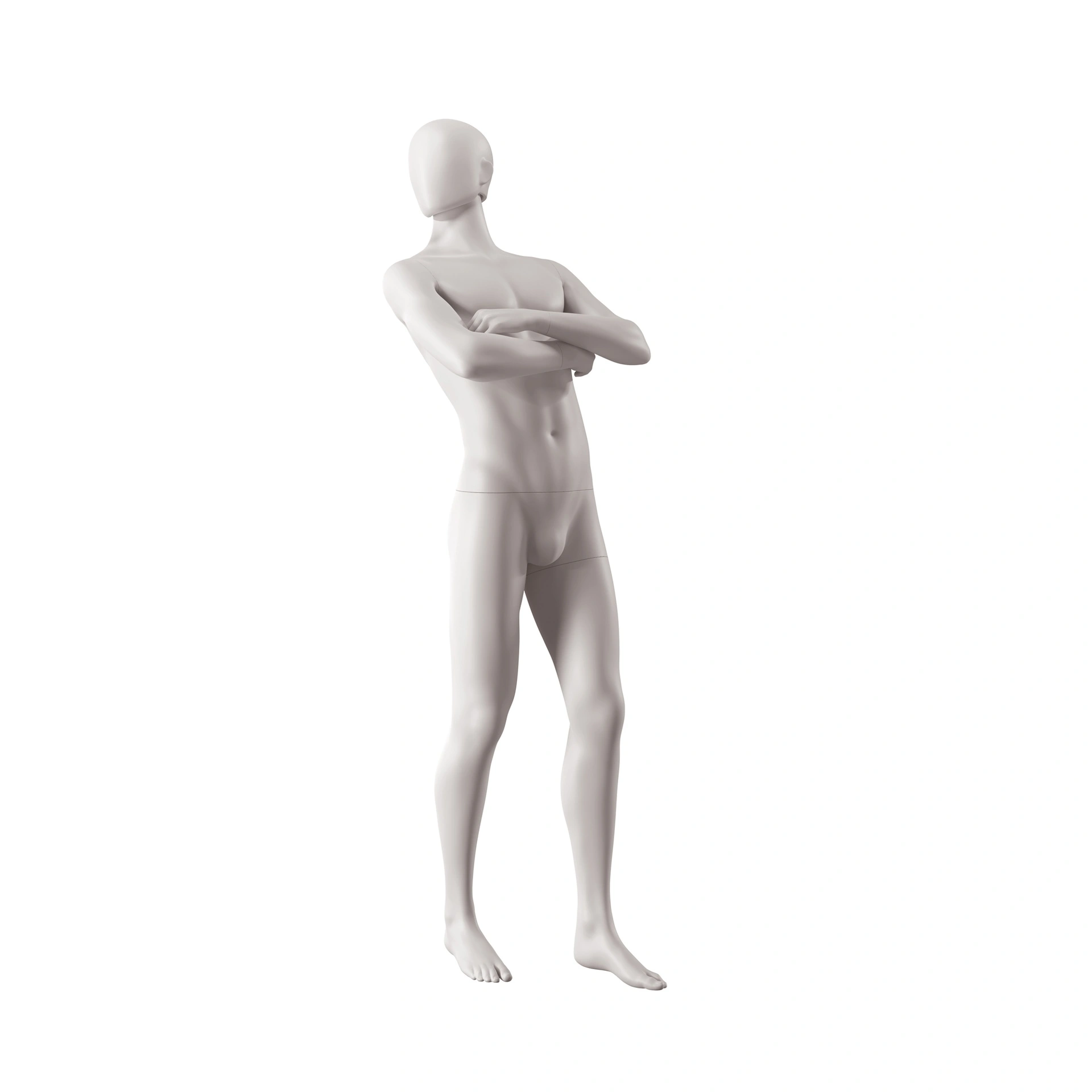 BINK - Mannequin homme, collection NXT - gen Z, couleur gris clair, pose debout 021