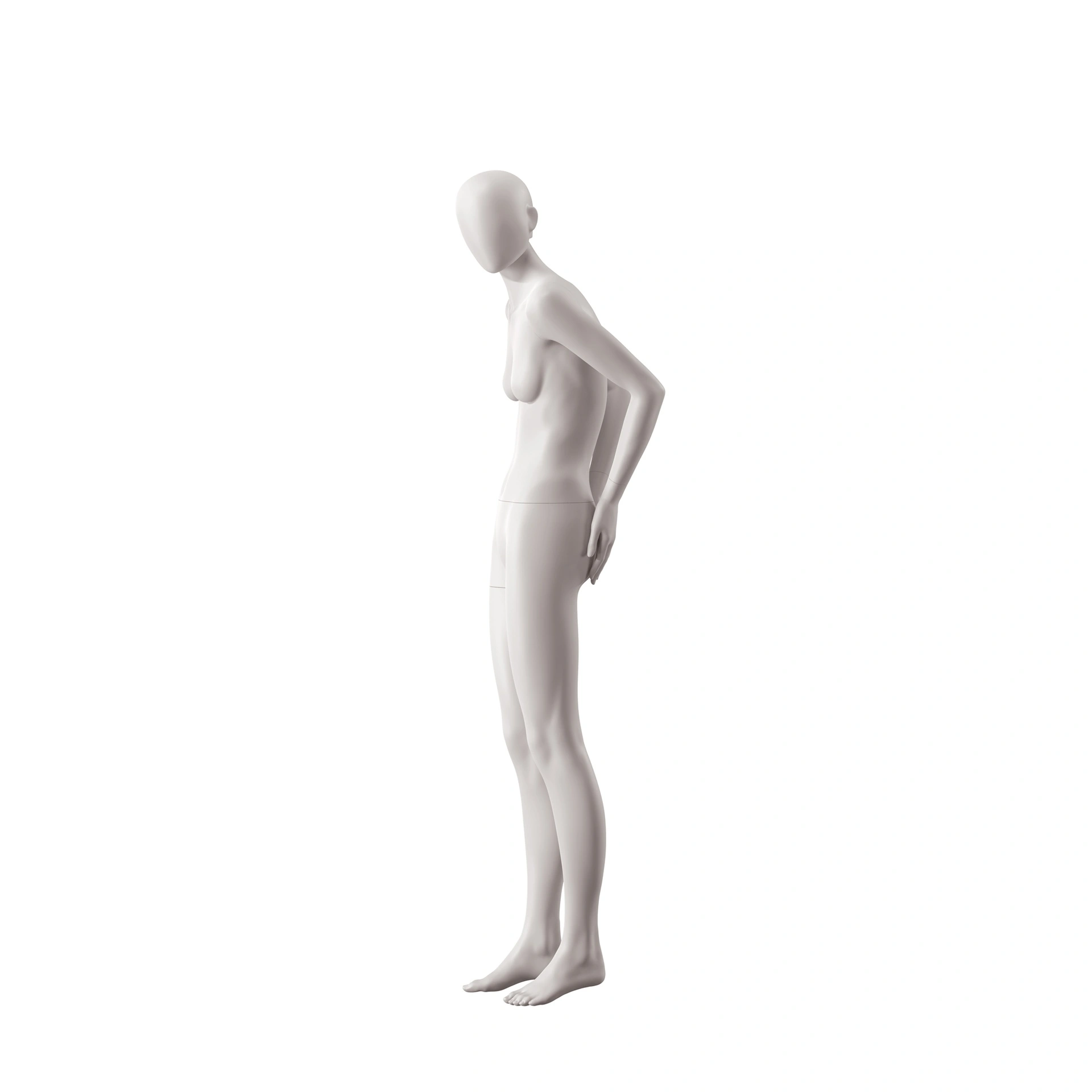 Female mannequin, collection NXT - gen Z, colour light grey, standing pose 014