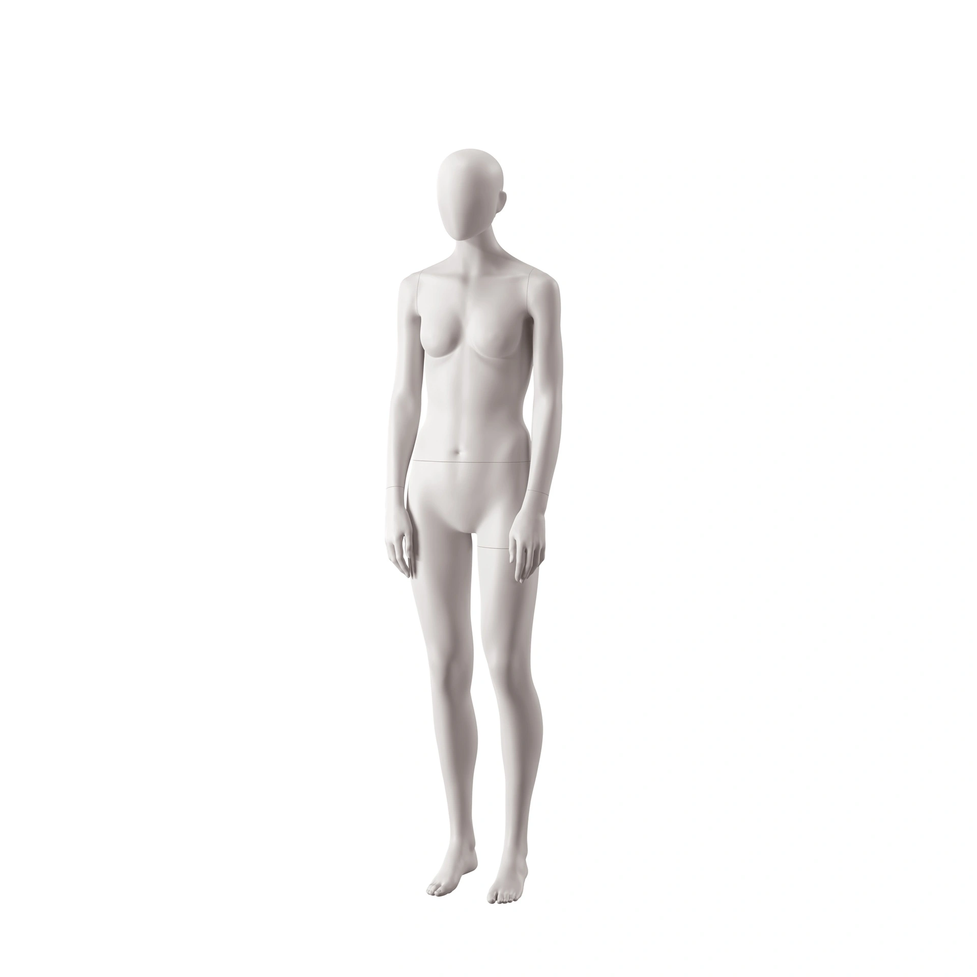 Female mannequin, collection NXT - gen Z, colour light grey, standing pose 015