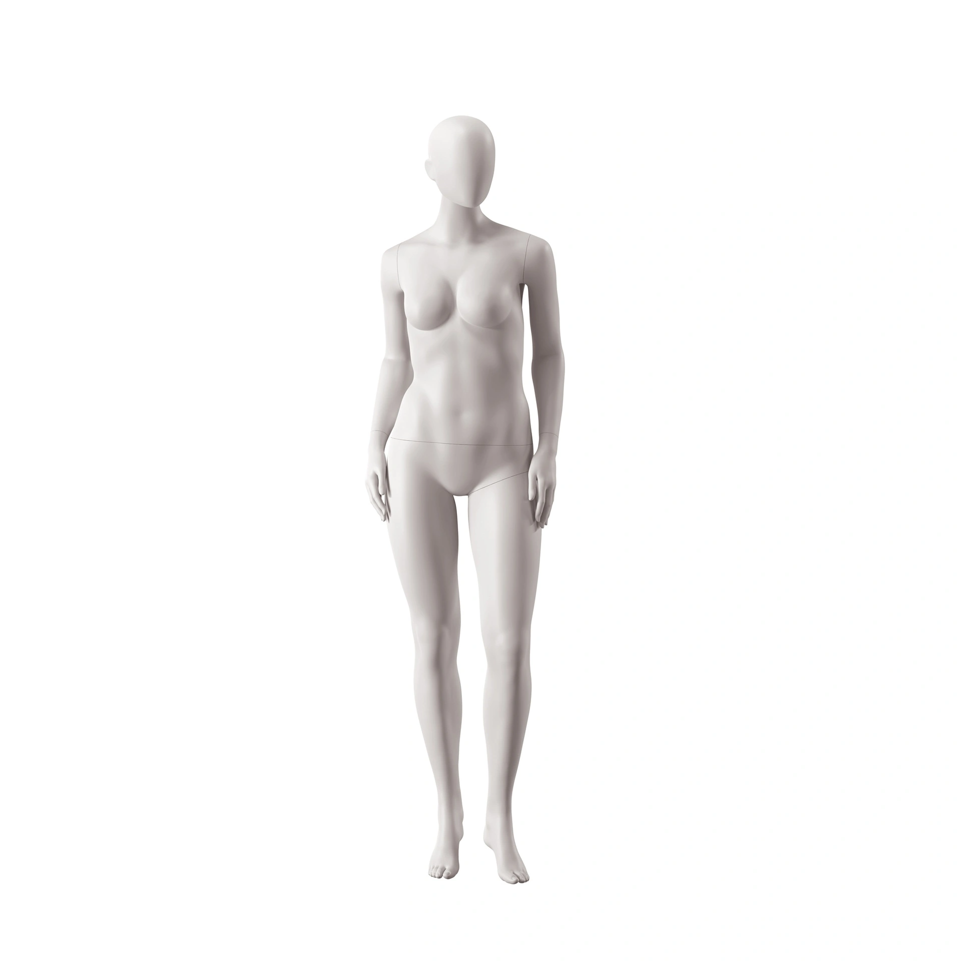 BINK - Dames mannequin, collectie NXT - gen Z, kleur lichtgrijs, wandelende pose 020