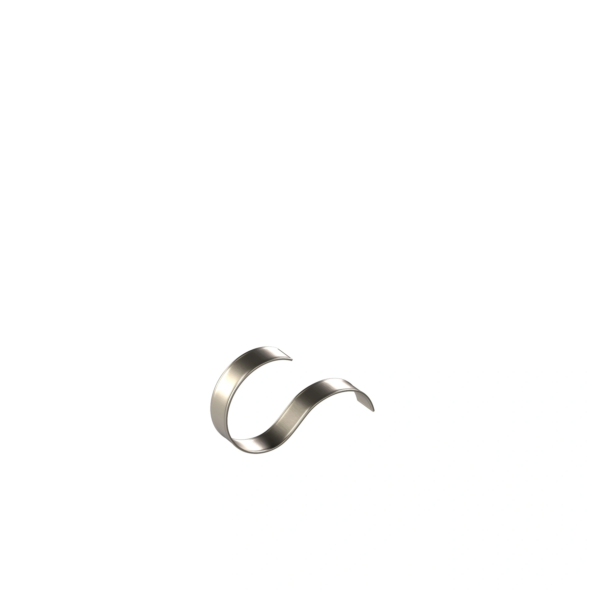 BINK - Belt display, in brushed stainless steel