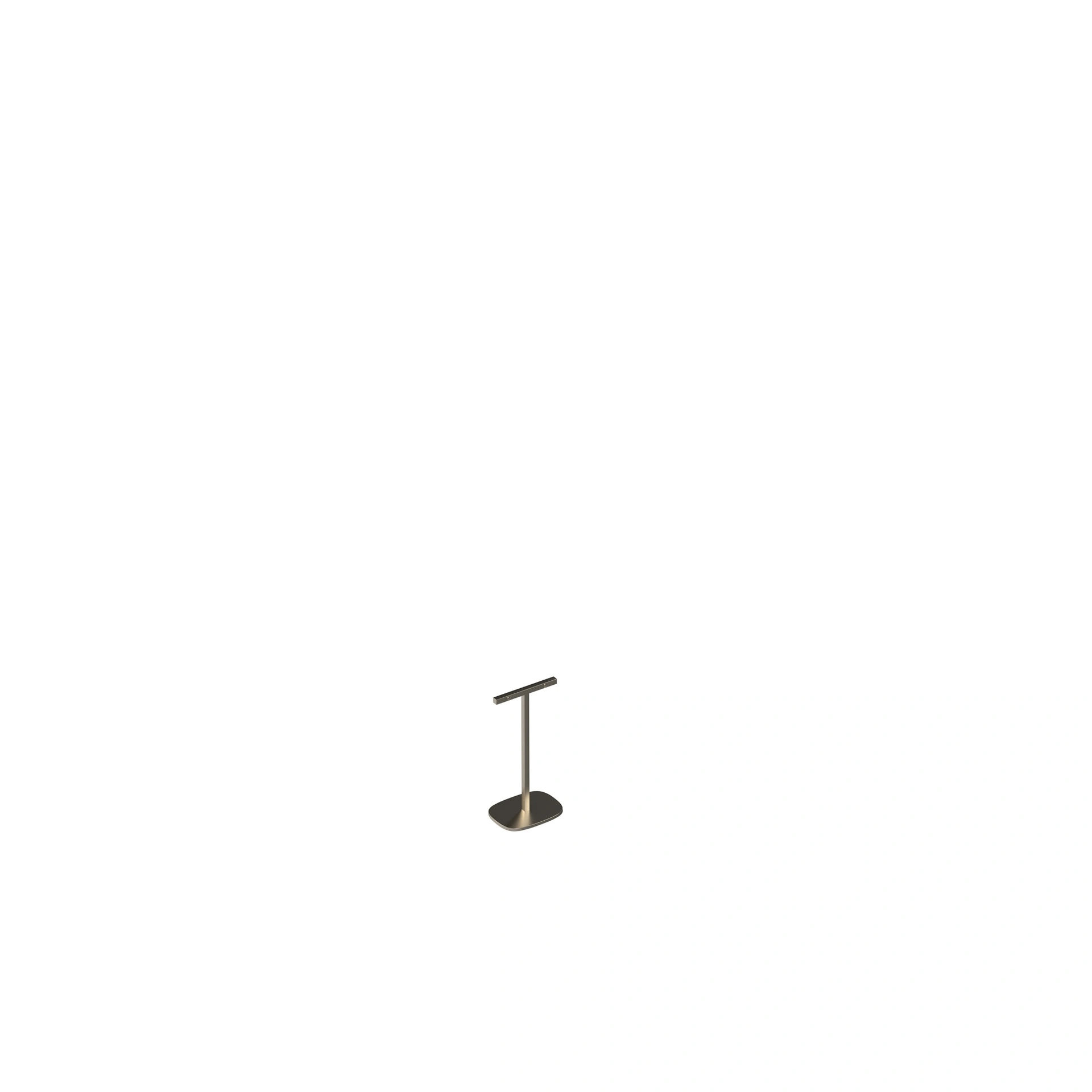 BINK - Earring holder, medium, in brushed stainless steel