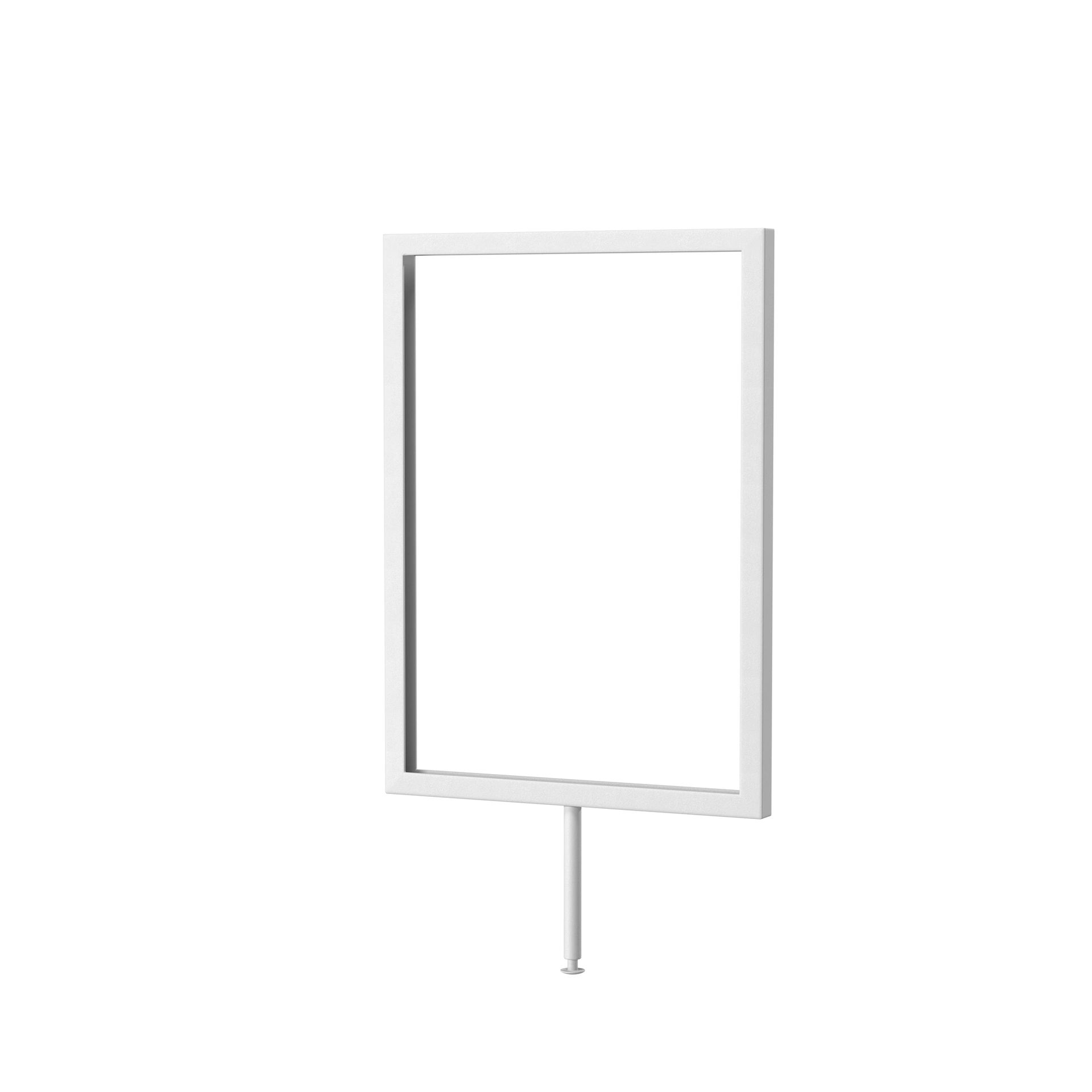 BINK - Info display, A5, for clothing rack SMA200, white